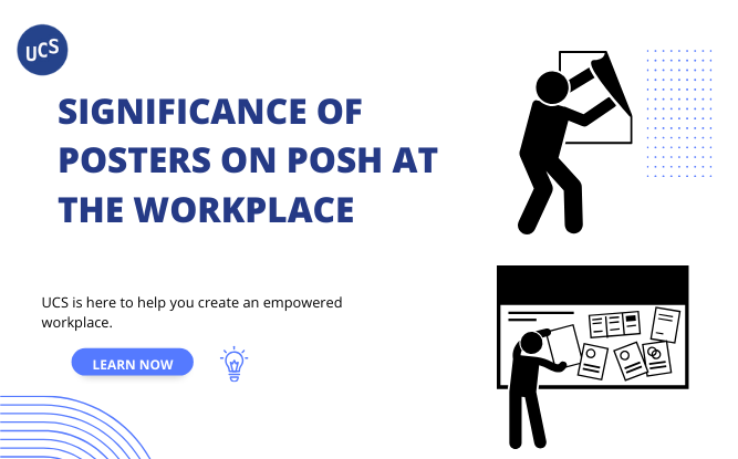 Significance of Posters on POSH at the Workplace